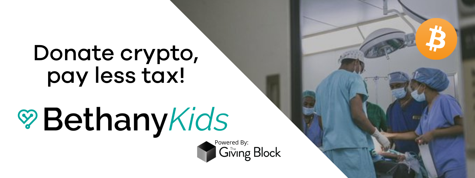 Donate Crypto to BethanyKids